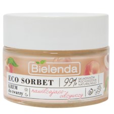 Hranljiva krema za hidrataciju kože lice BIELENDA Eco Sorbet breskva 50ml